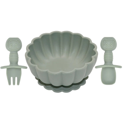 First Stage Silicone Bowl & Utensil Kit