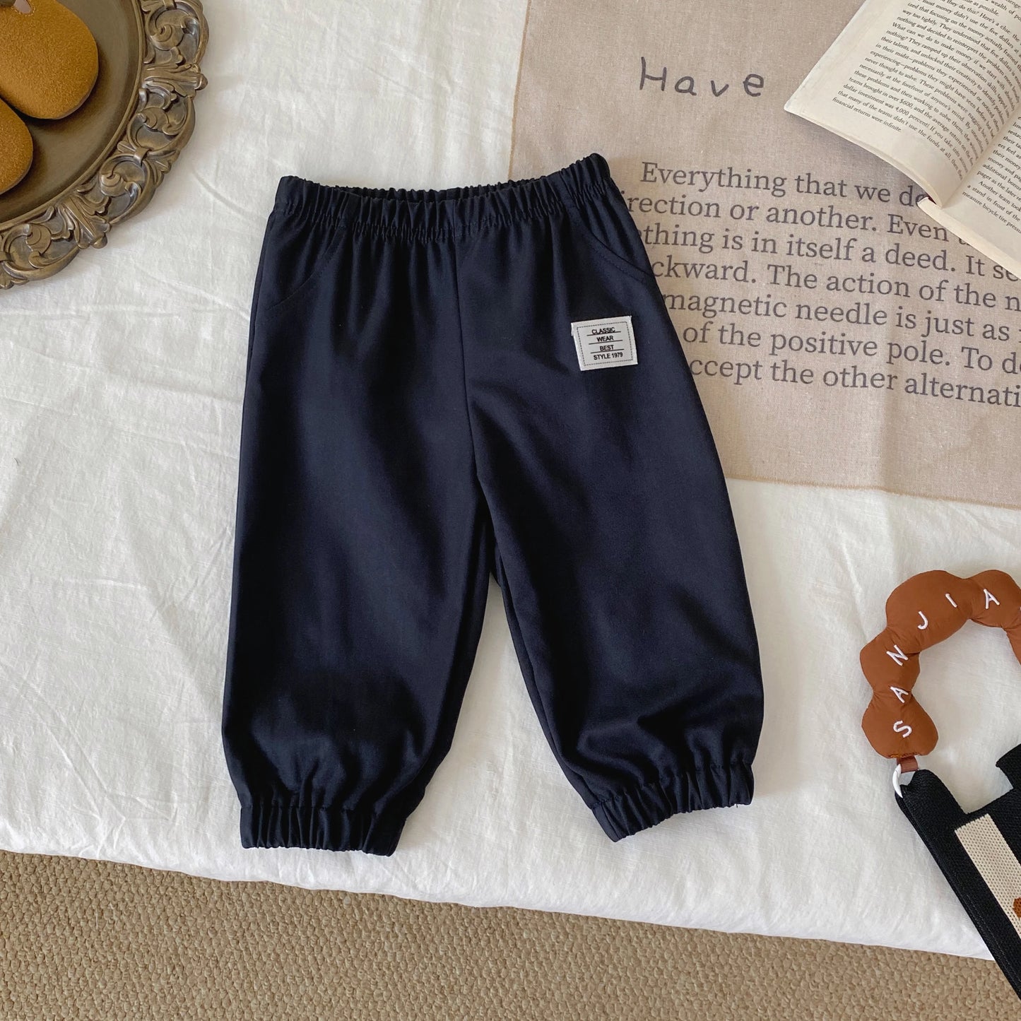 Baby Boy & Toddler 2-Piece Striped Clothing Set (6M-3T) – Long Sleeve Top & Pants