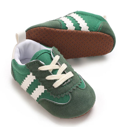 Baby Sneakers - Non-Slip Prewalker Shoes for Boys & Girls (0-18M)