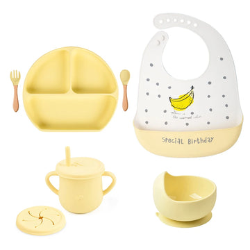 Baby Soft Silicone Plate Set