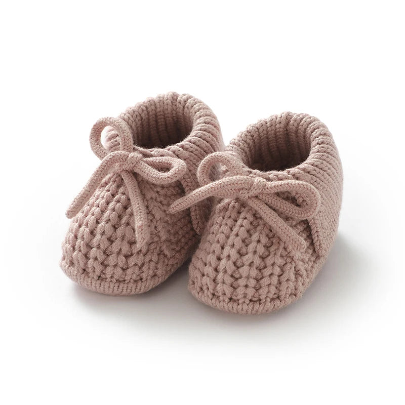 Knitted Baby Booties