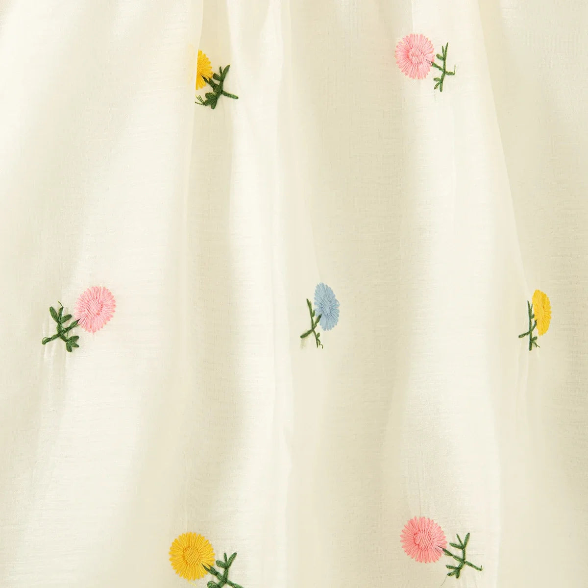 Baby & Toddler Girl Floral Embroidery Summer Princess Dress - Halter Bow Ball Gown (9M-3T)