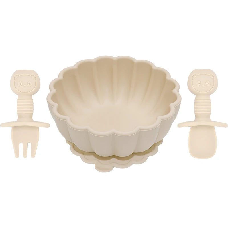 First Stage Silicone Bowl & Utensil Kit