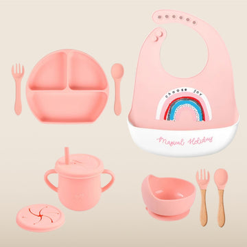 Baby Soft Silicone Plate Set