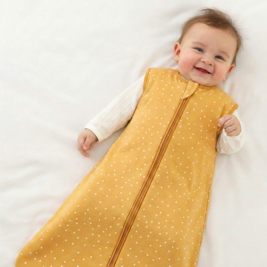 Sleeveless 100% Premium Cotton Sleep Sack | Baby Wearable Blanket (0-18m)