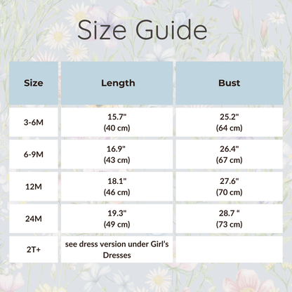 Baby Girl Floral Embroidery Summer Romper Dress - Sleeveless Cotton Bodysuit (3-24M)